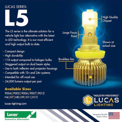 Lucas Lighting L5 Series LED Bulbs